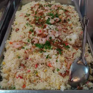 Fried Rice w/ Seafood & Ham 火腿海鲜炒饭