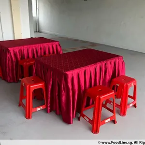 Table with Skirting Rental