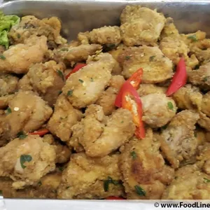 Salted Egg Chicken • 咸蛋鸡(Chef's Recommended)