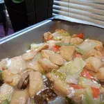 Egg Tofu in Mushroom Sauce*