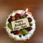 1x Eggless Fruitilicious @$35.9 (Size : 7 Inch (7-10 pax)) (Big Candles : 9) (Small Candles : 9)