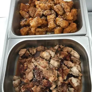 Baked 180°c Bbq Chicken with Fried Garlic