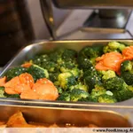 Garlic Broccoli and Carrots in Butter Glaze