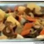 Longevity Bailing Mushroom with Vegetables 百灵菇菜花