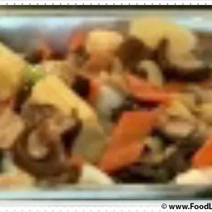 Longevity Bailing Mushroom with Vegetables 百灵菇菜花
