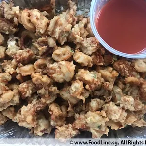 DEEP FRIED GARLIC SQUID
