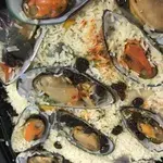 Butter Rice with Mussels and Golden Raisins