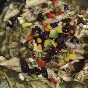 Roast Turkey with Cranberry Sauce