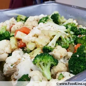 Sauteed Broccoli & Cauliflower
