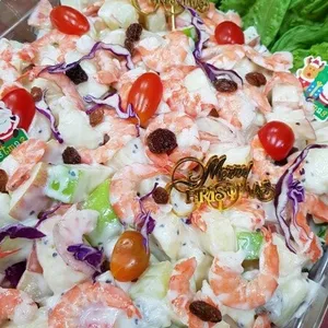 Xmas Snowy Prawn Salad