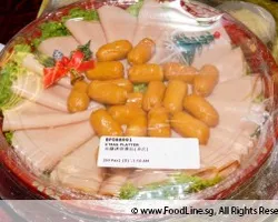 X’mas Platter (Chicken Honey Ham & Mini Sausages) | Customer Photo | ECreative Catering Pte Ltd