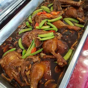 香菇烩扒鸭 Braised Duck w/ Mushroom