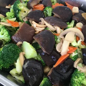 Broccoli w/ Mushroom • 双菇兰花(Chef's Recommended)