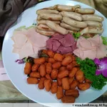 X’mas Festive Platter (Chipolata Sausage, Honey Chicken Ham, Cocktail Sausage, Turkey Ham & Beef Pastrami)