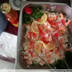 什果沙律虾球 (去壳) Salad Prawn w/ Cocktail (De-Shell)
