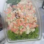 Xmas Snowy Prawn Salad