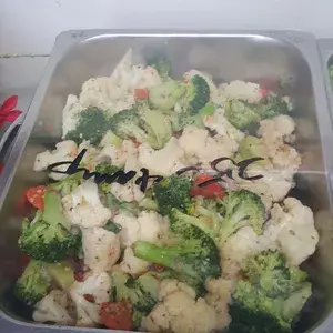 Sauteed Broccoli & Cauliflower