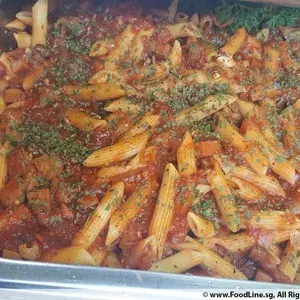 Penne with Chix & Ham Bolognese