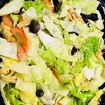 Cabbage w/ Assorted Mushroom 香炒素根包菜