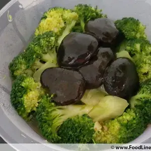 1x Mushrooms with Broccoli @$12