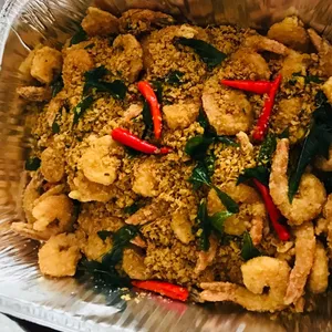 Buttery Cereal Prawns
