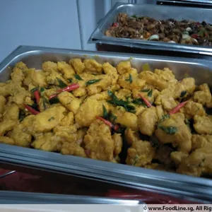 Salted Egg Yolk Fish with Curry Leaves