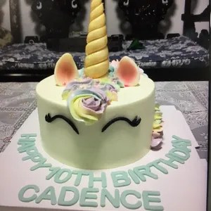 1x Unicorn Cake @$75 (Size: 6 Inches) (Classic Flavour: Milk Chocolate) (Premium Flavours (6 Inches): None) (Premium Flavours (8 Inches): None) (Add On: Add on Message)