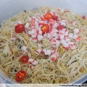 1x Fried Mee Hoon @$5 (size of Food : Medium)