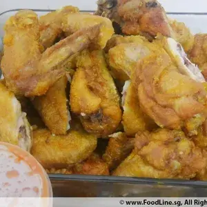 2x Fried Chicken Wings 炸鸡翅膀 (6pcs) @$9