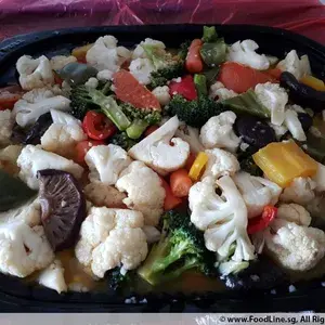 Assorted Vegetables Sauteed in Butter