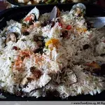 Butter Rice with Mussels and Golden Raisins
