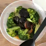 1x Mushrooms with Broccoli @$12