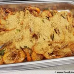 Oatmeal honey prawns 麦片大虾