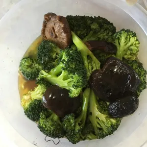 1x Mushrooms with Broccoli @$12