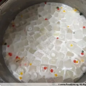 COLD: Honeydew Sago 蜜瓜西米露