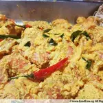 Cheesy Prawn with Capsicum
