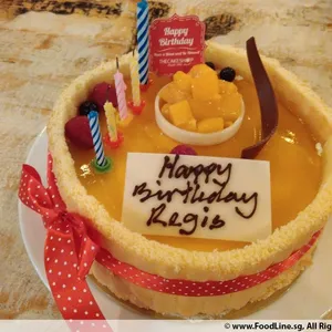 1x Mango Fantasy @$35.9 (Size : 7 Inch (7-10 pax)) (Big Candles : 1) (Small Candles : 3)