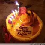 1x Mango Fantasy @$35.9 (Size : 7 Inch (7-10 pax)) (Big Candles : 1) (Small Candles : 3)