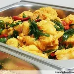 Salted Egg Yolk Fish with Curry Leaves