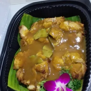 Roasted Boneless Chicken Orange Segment Reduction