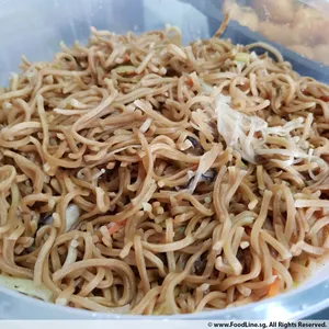 Ee Fu Noodles with Fresh Shiitake