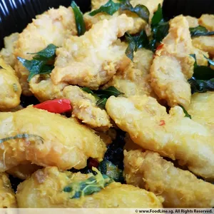 Signature Buttery Salted Egg Yolk Fish