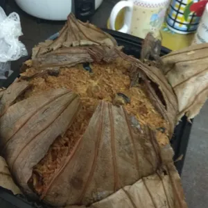 Fragrant Seafood Lotus Leaf Rice