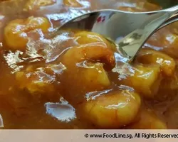 Prawn Balls with Chilli Crab Sauce 辣椒虾球 | Customer Photo | BellyGood Caterer