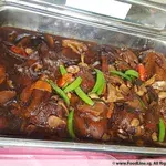 香菇甜豆焖鸭 Braised Duck w/Mushroom