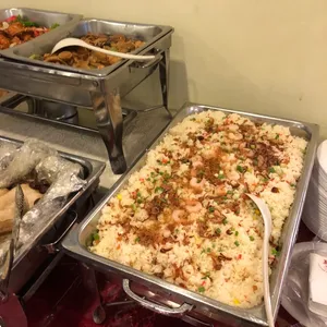 海鲜干贝丝炒饭 Seafood Fried Rice w/Dried Scallop