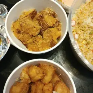 1x Fried Pumpkin with Salted Egg Yolk 旦黄金瓜 @$12