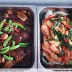 香菇烩扒鸭 Braised Duck w/ Mushroom