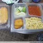 Set 9 - Fusilli Pasta with Chicken Bolognese Sauce, Golden Potato Croquettes, ...