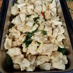 Steamed Gyoza with Vinegar Dip